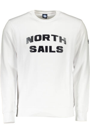 NORTH SAILS MEN'S ZIP-UP SWEATSHIRT WHITE