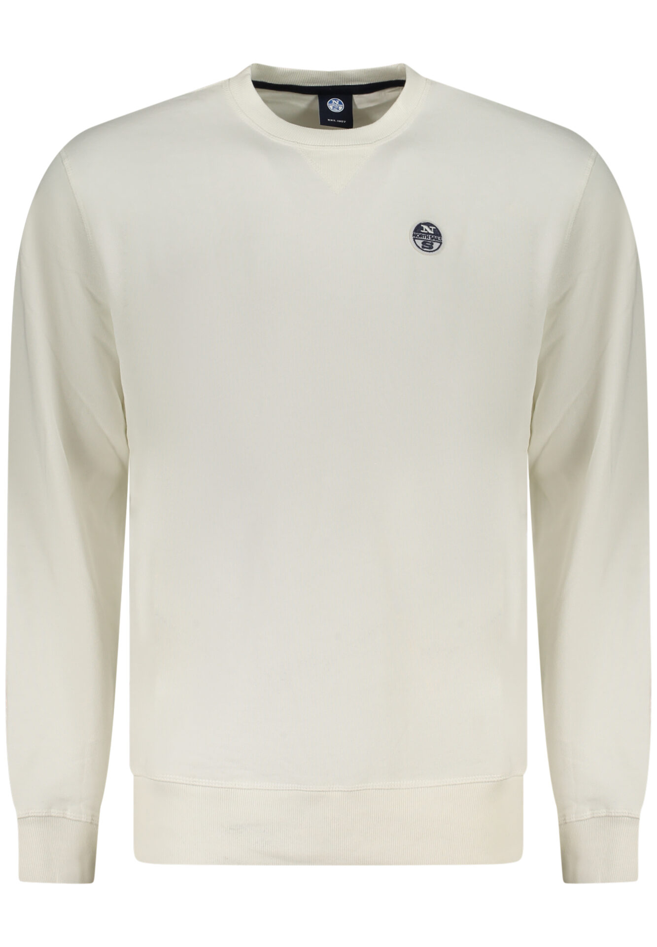 NORTH SAILS MEN'S ZIP-UP SWEATSHIRT WHITE