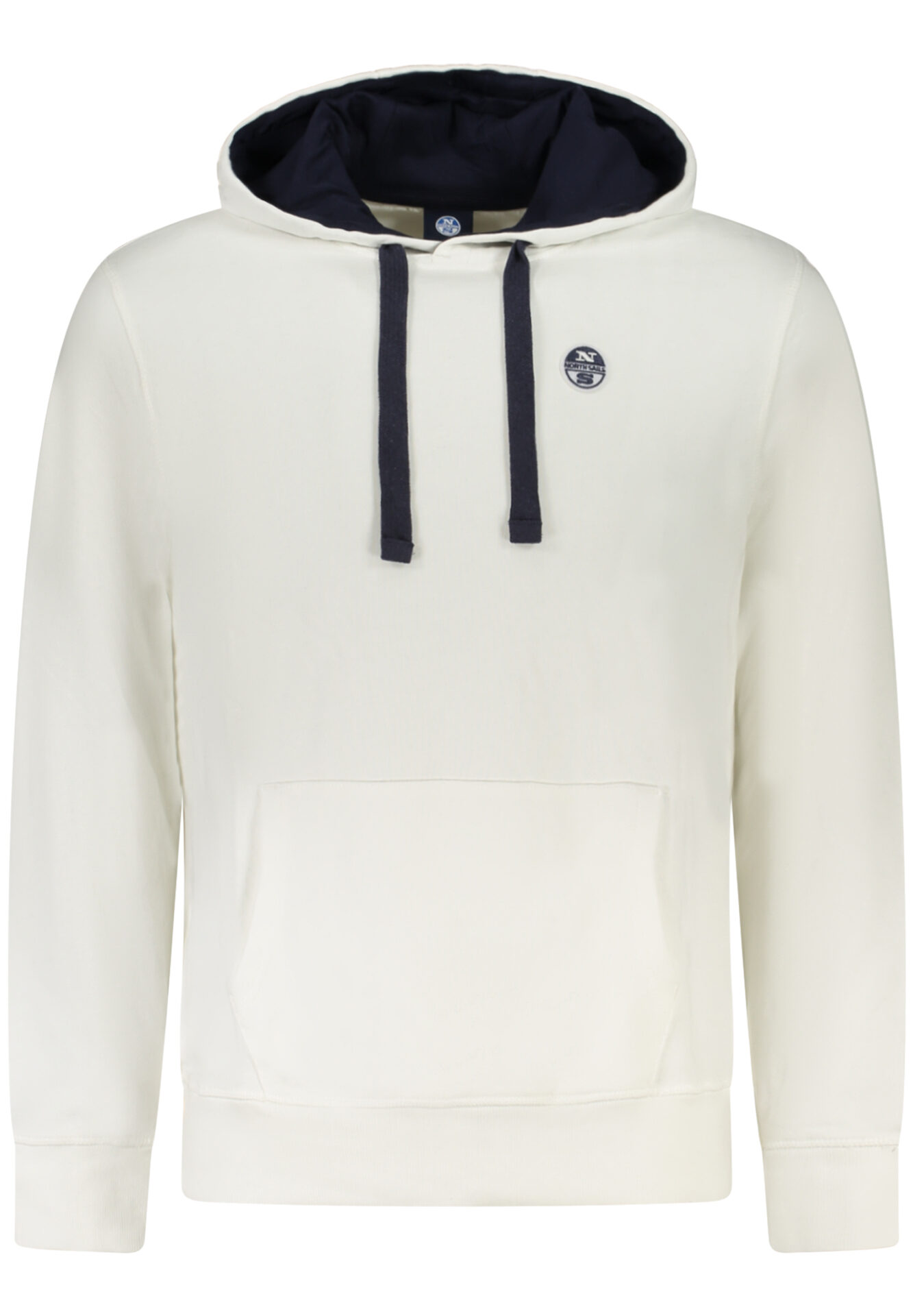 NORTH SAILS MEN'S ZIP-UP SWEATSHIRT WHITE