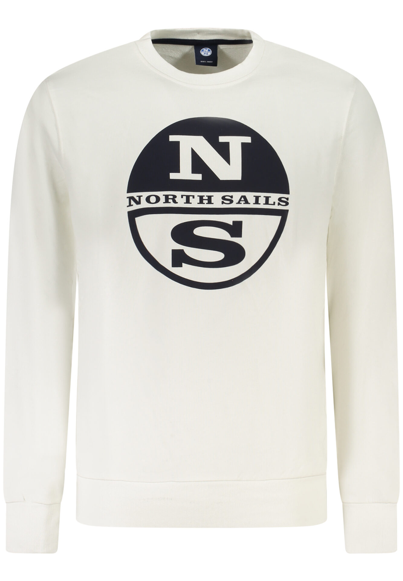 NORTH SAILS MEN'S ZIP-UP SWEATSHIRT WHITE