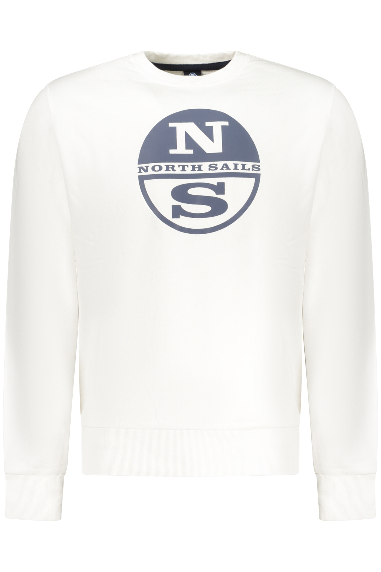 NORTH SAILS MEN'S ZIP-UP SWEATSHIRT WHITE NORTH SAILS MEN'S ZIP-UP SWEATSHIRT WHITE