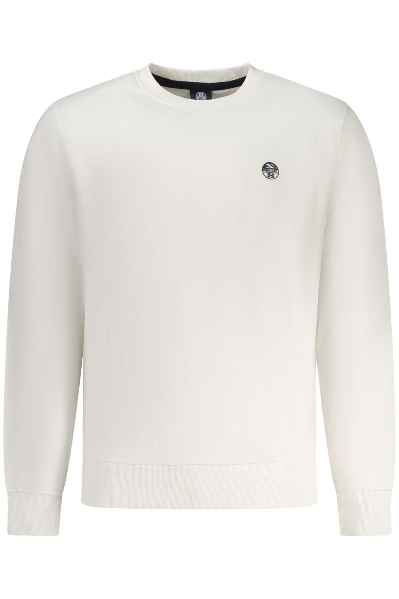 NORTH SAILS MEN'S ZIP-UP SWEATSHIRT WHITE NORTH SAILS MEN'S ZIP-UP SWEATSHIRT WHITE