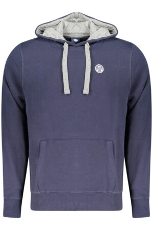 NORTH SAILS MEN'S BLUE ZIP-UP SWEATSHIRT