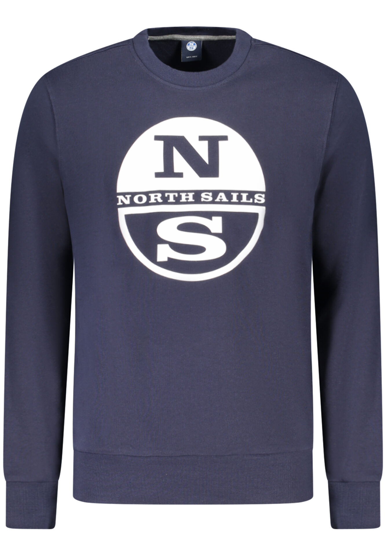 NORTH SAILS MEN'S BLUE ZIP-UP SWEATSHIRT