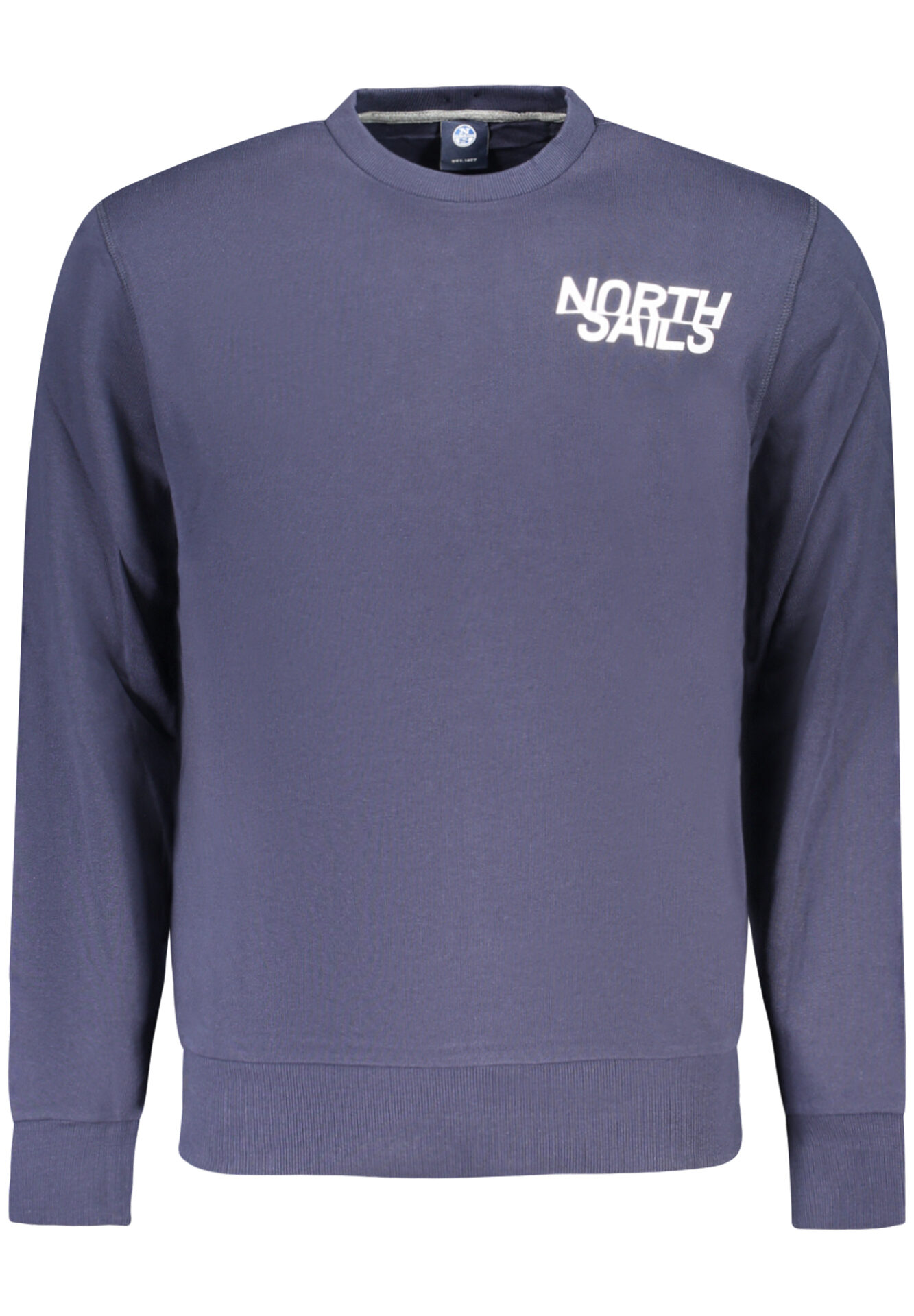 NORTH SAILS MEN'S BLUE ZIP-UP SWEATSHIRT