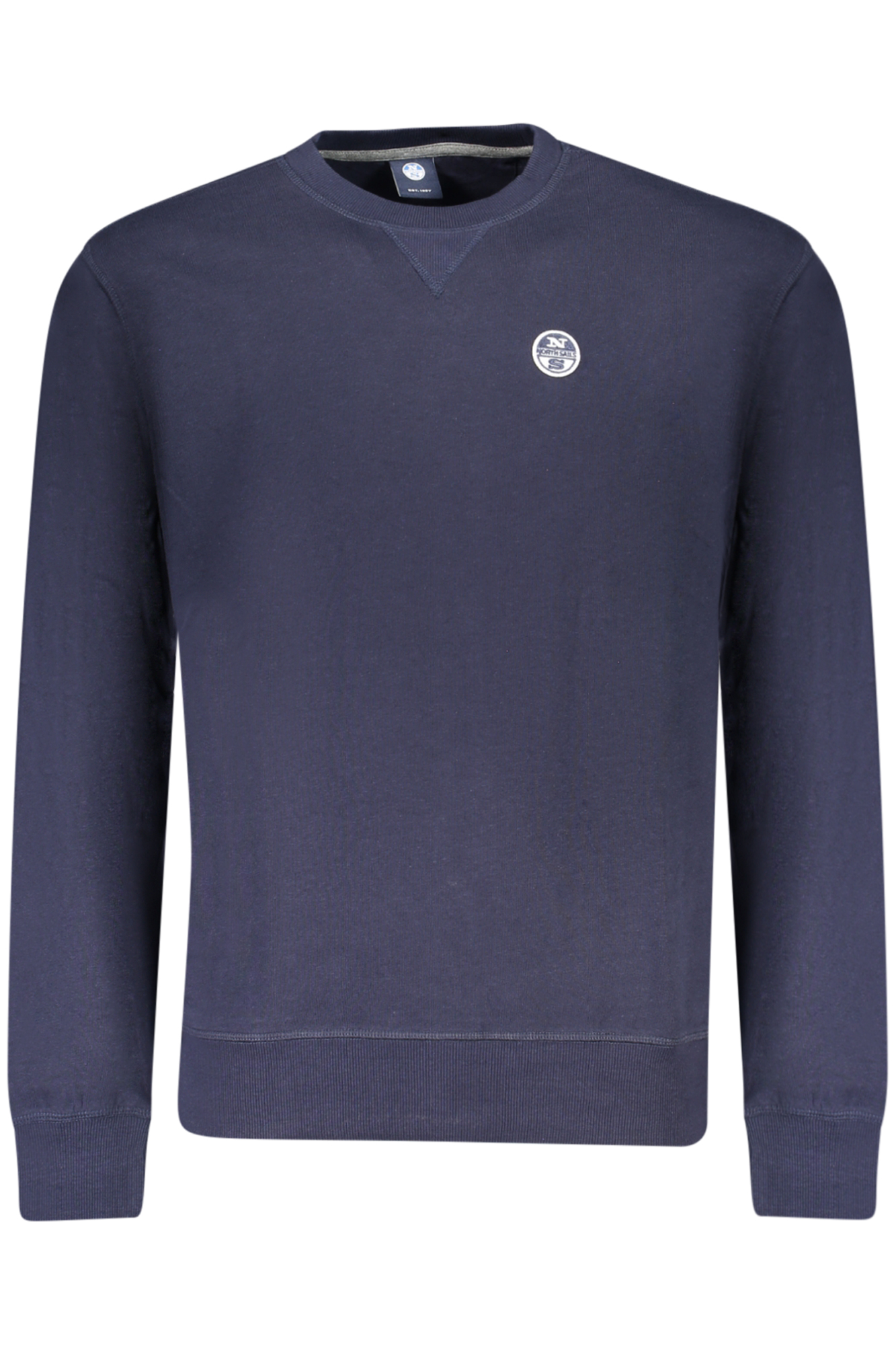 NORTH SAILS MEN'S BLUE ZIP-UP SWEATSHIRT NORTH SAILS MEN'S BLUE ZIP-UP SWEATSHIRT