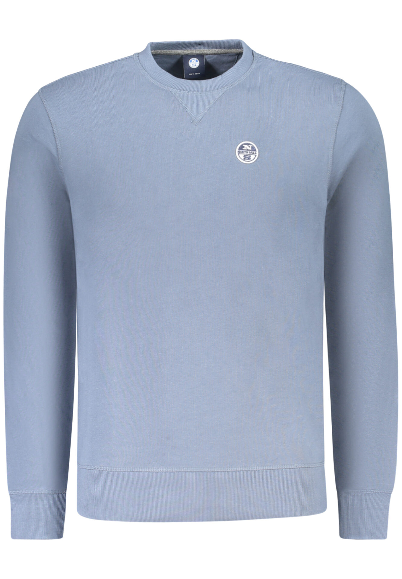 NORTH SAILS MEN'S BLUE ZIP-UP SWEATSHIRT