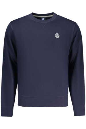 NORTH SAILS MEN'S BLUE ZIP-UP SWEATSHIRT