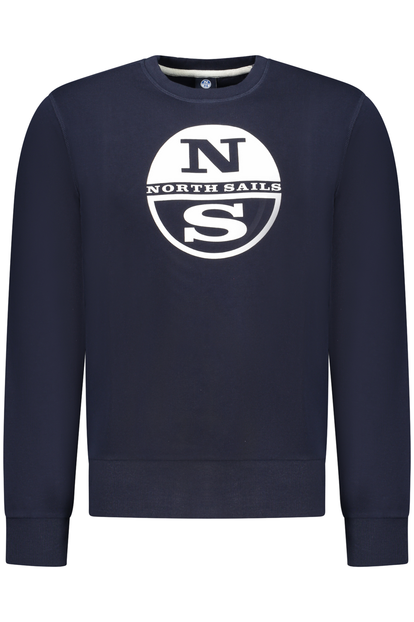 NORTH SAILS MEN'S BLUE ZIP-UP SWEATSHIRT NORTH SAILS MEN'S BLUE ZIP-UP SWEATSHIRT