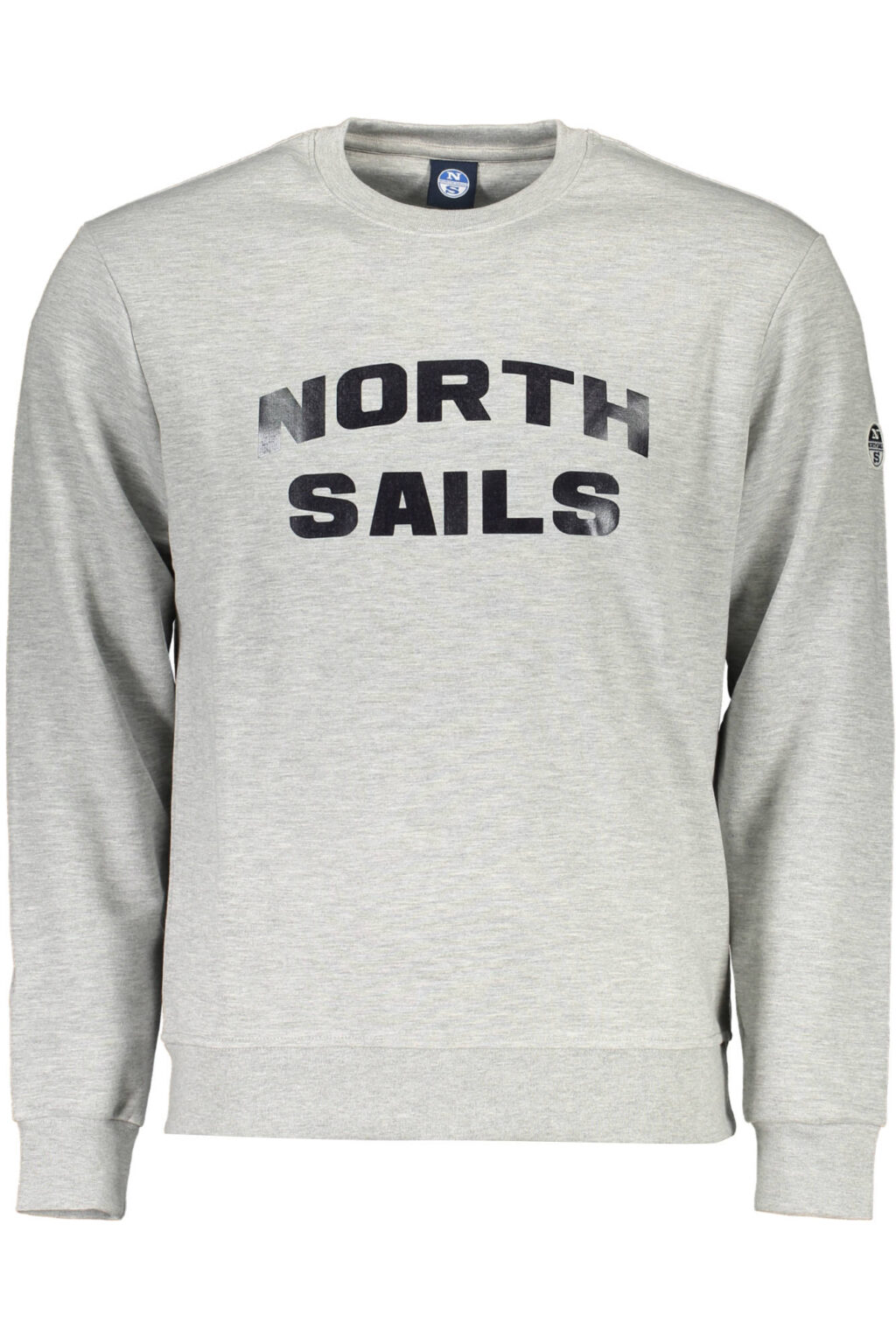 NORTH SAILS pilkas vyriškas džemperis su užtrauktuku