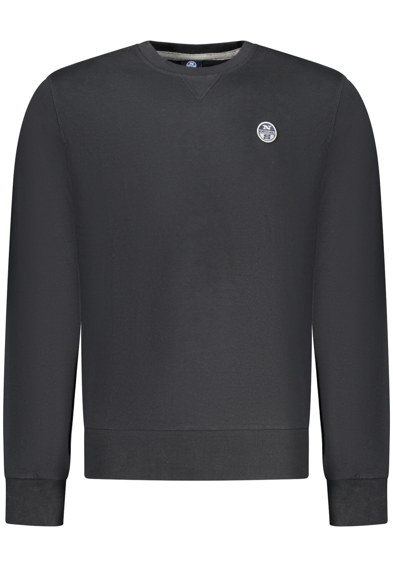 NORTH SAILS MEN'S BLACK ZIP-UP SWEATSHIRT