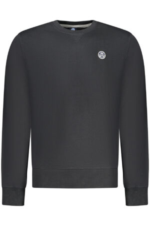 NORTH SAILS MEN'S BLACK ZIP-UP SWEATSHIRT