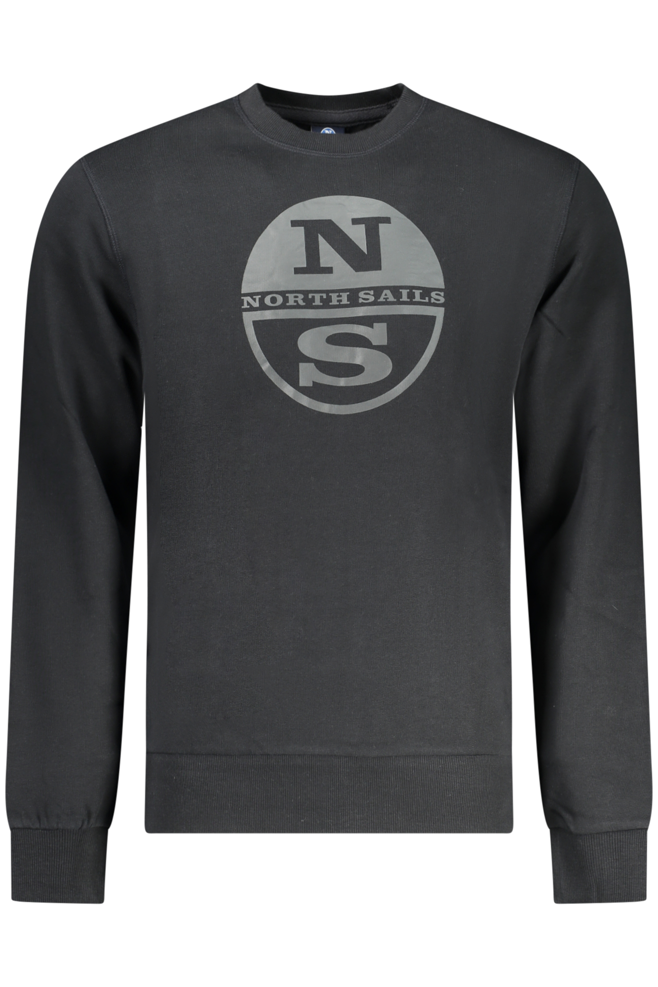 NORTH SAILS MEN'S BLACK ZIP-UP SWEATSHIRT NORTH SAILS MEN'S BLACK ZIP-UP SWEATSHIRT