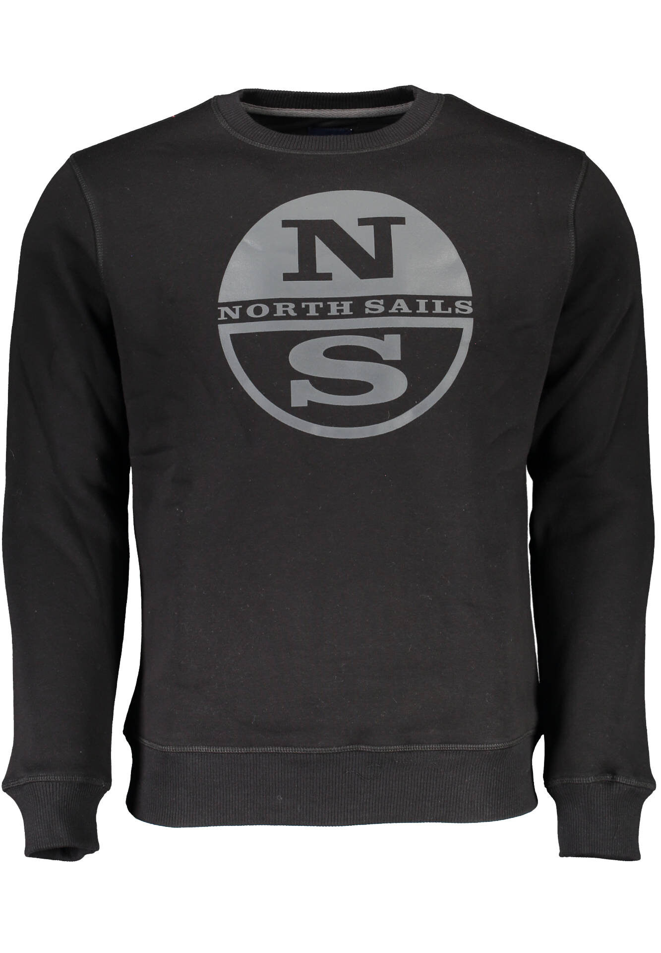 NORTH SAILS BLACK MAN SWEATSHIRT WITHOUT ZIP