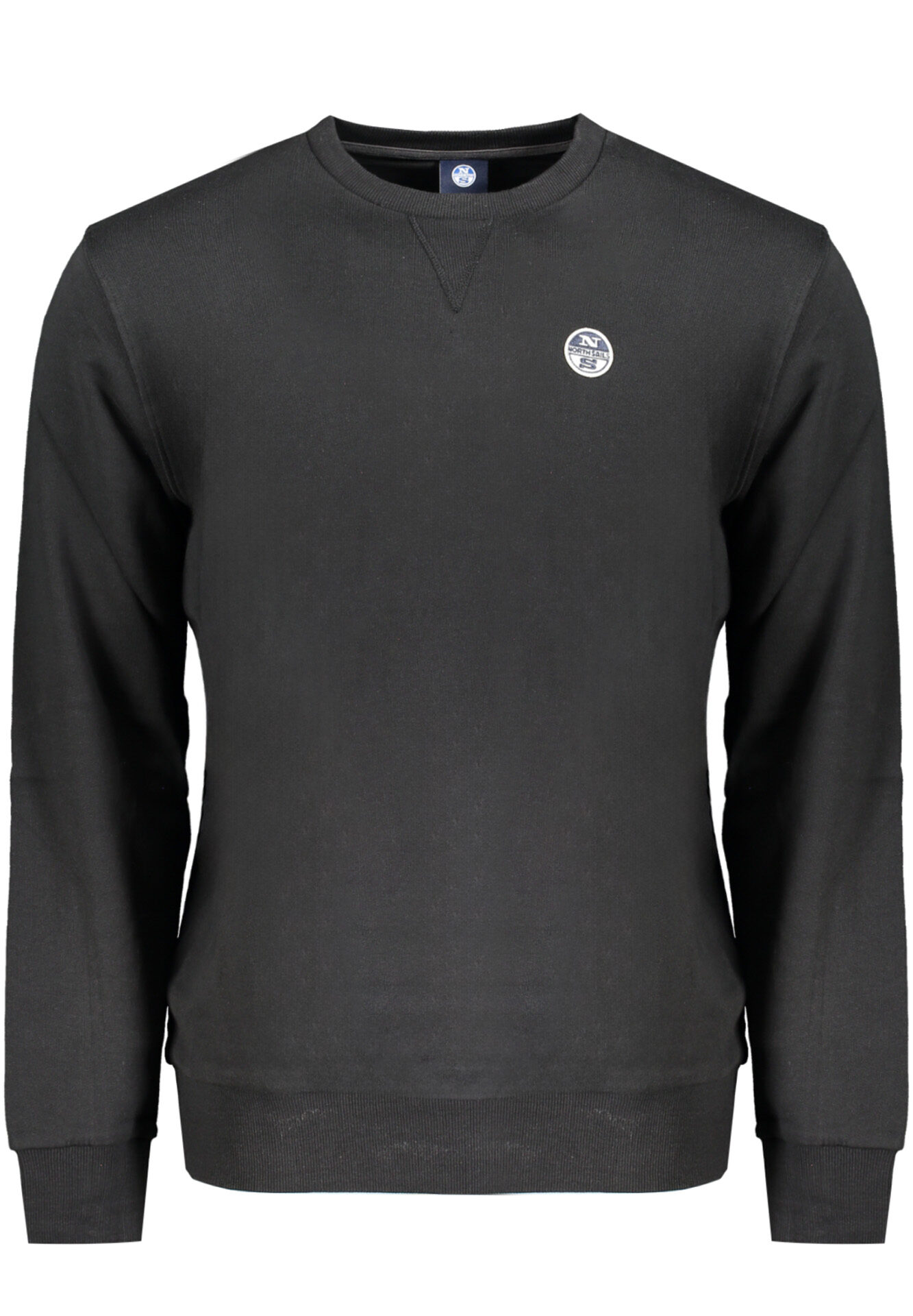 NORTH SAILS MEN'S BLACK ZIP-UP SWEATSHIRT