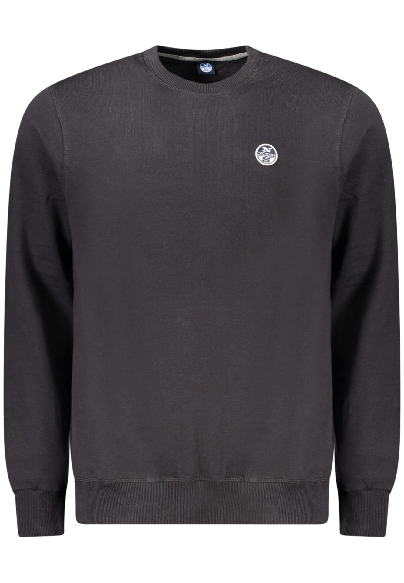 NORTH SAILS MEN'S BLACK ZIP-UP SWEATSHIRT