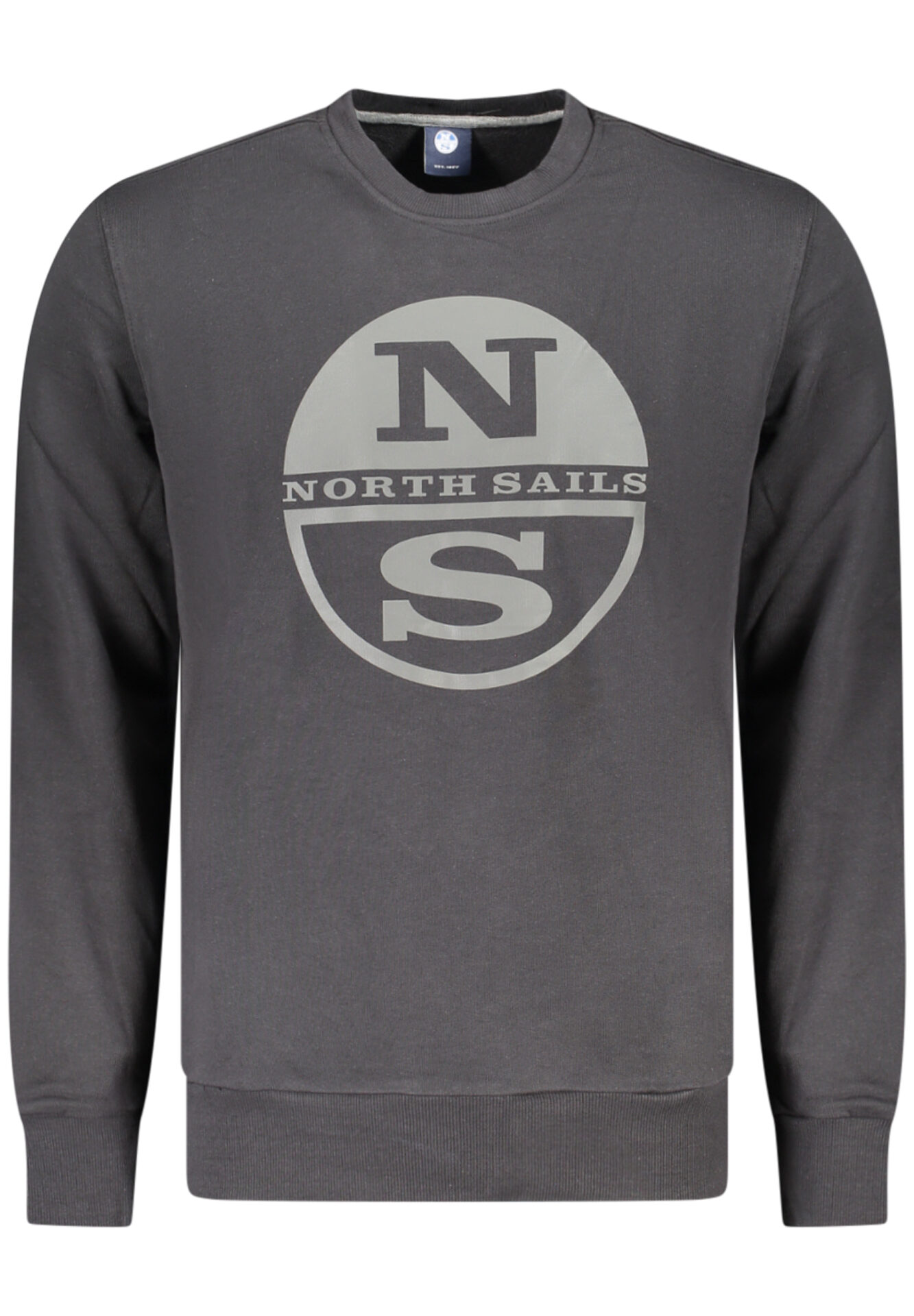 NORTH SAILS MEN'S BLACK ZIP-UP SWEATSHIRT