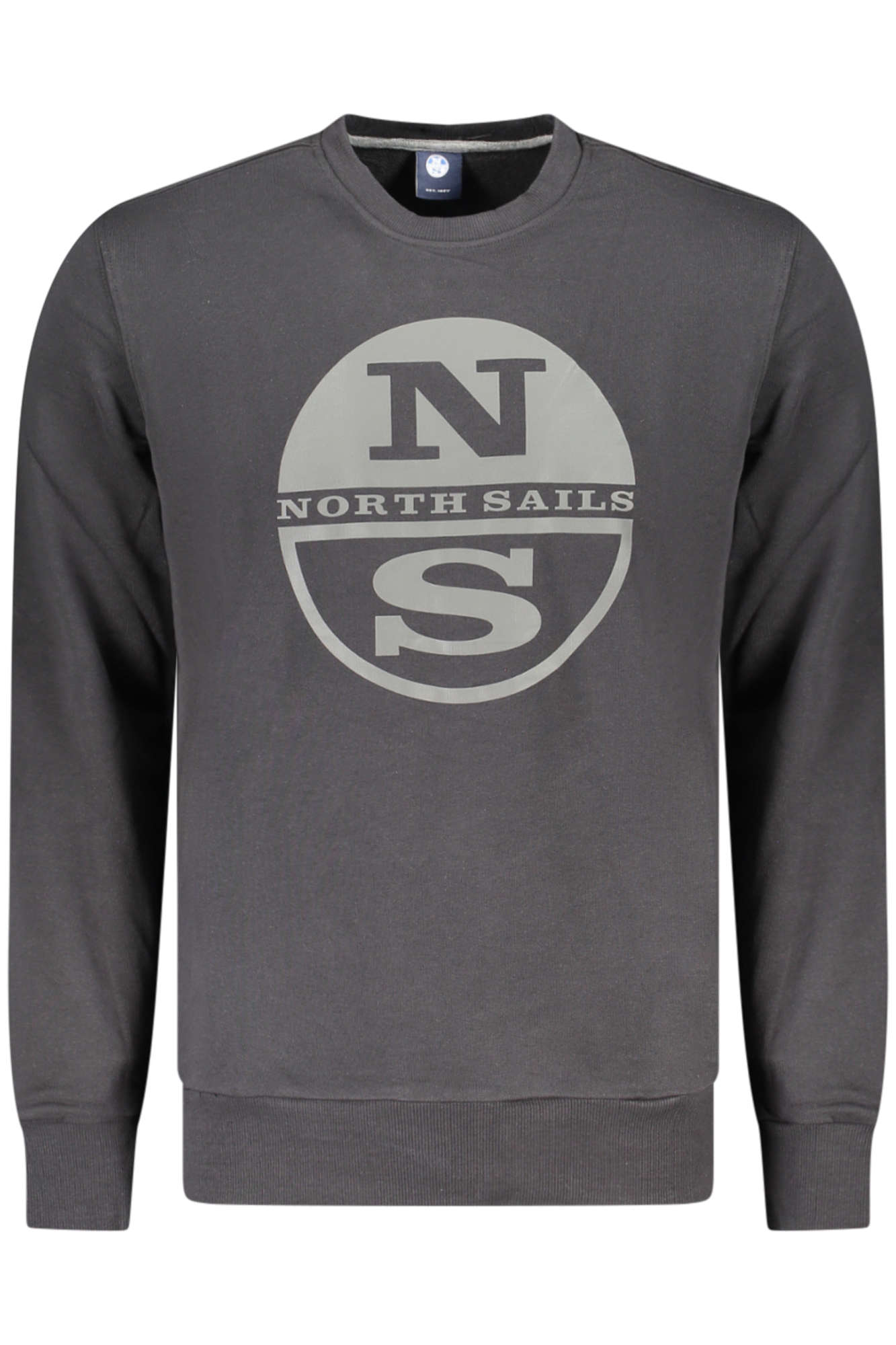 NORTH SAILS MEN'S BLACK ZIP-UP SWEATSHIRT NORTH SAILS MEN'S BLACK ZIP-UP SWEATSHIRT