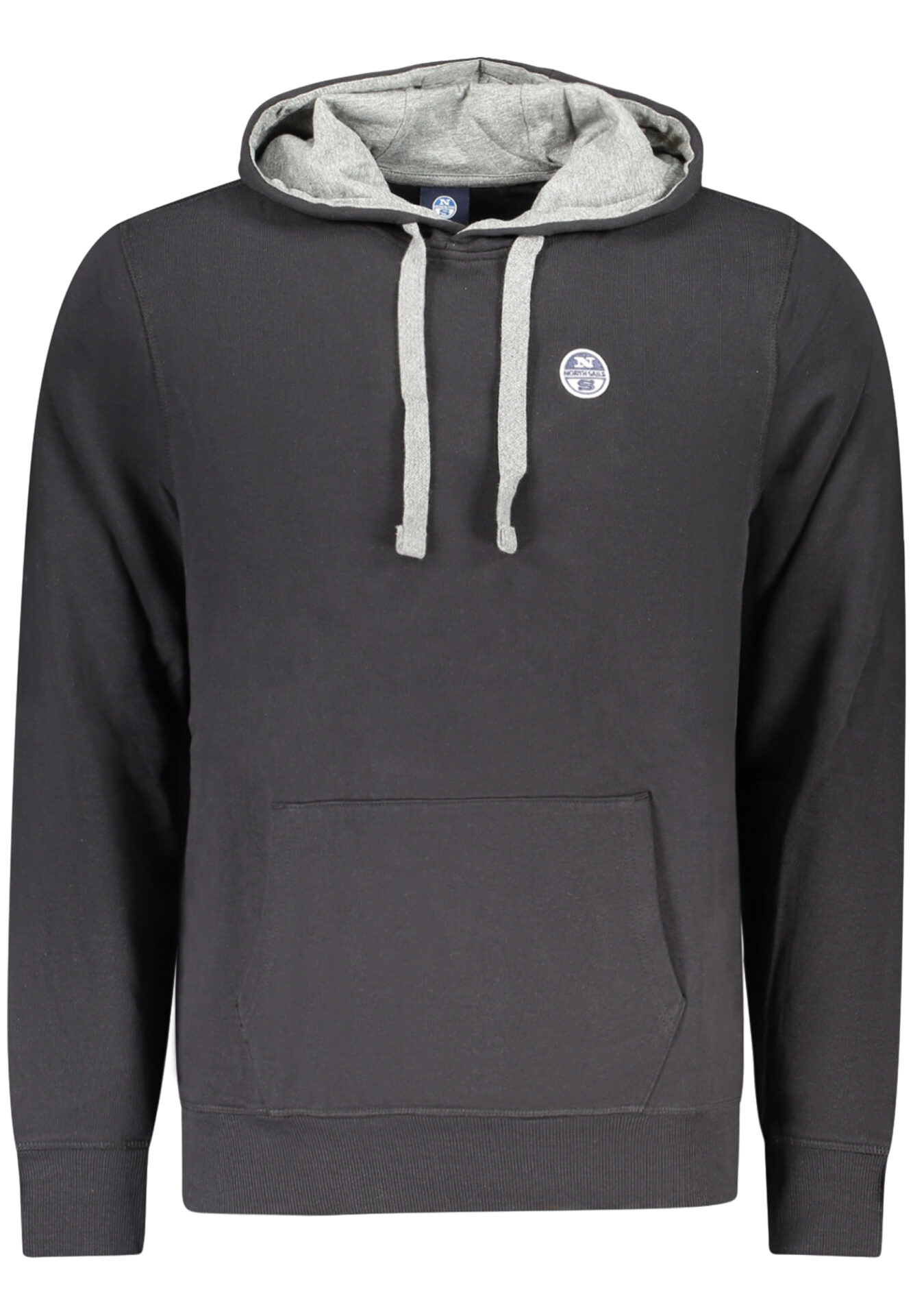 NORTH SAILS MEN'S BLACK ZIP-UP SWEATSHIRT