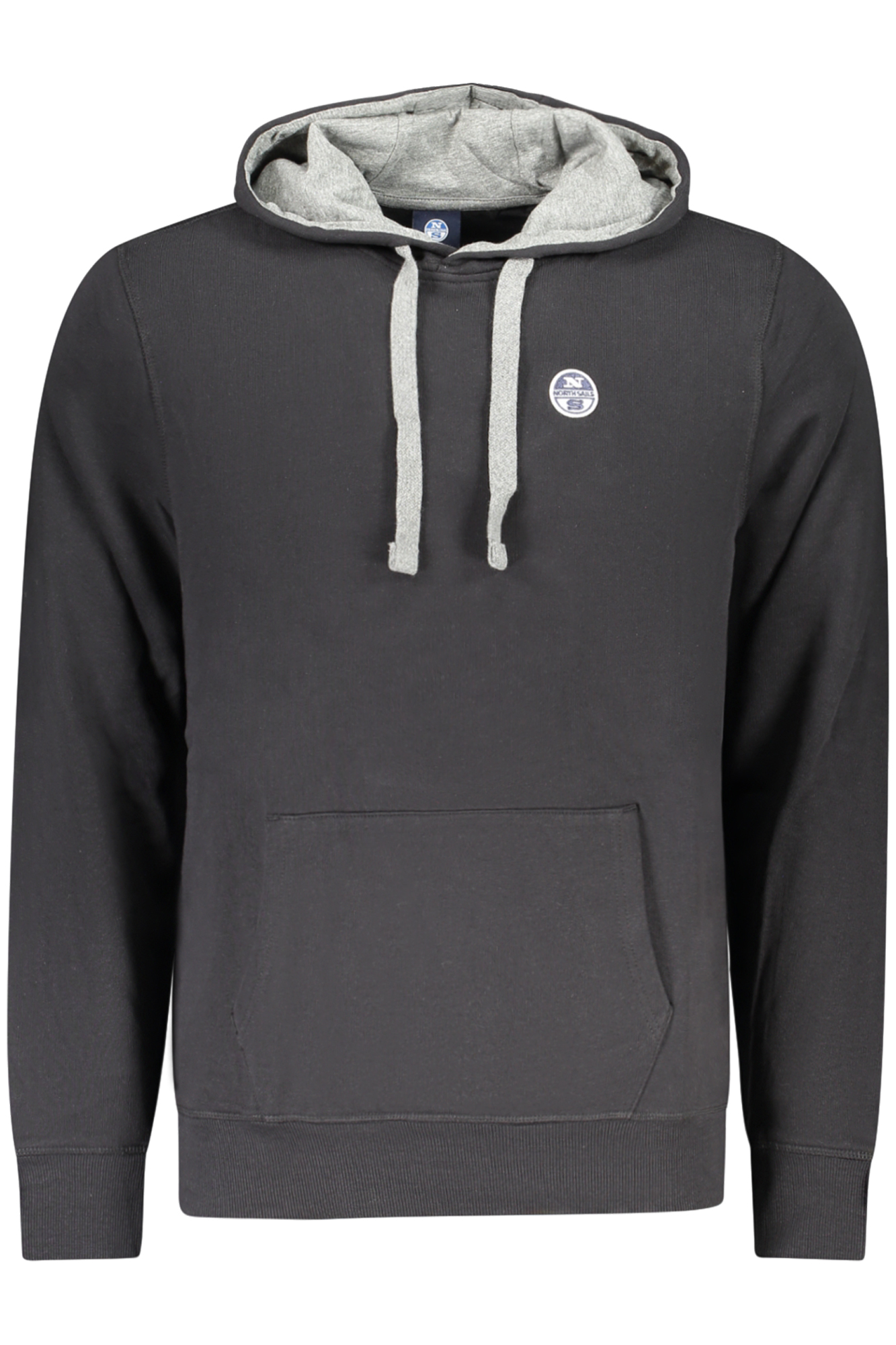 NORTH SAILS MEN'S BLACK ZIP-UP SWEATSHIRT NORTH SAILS MEN'S BLACK ZIP-UP SWEATSHIRT