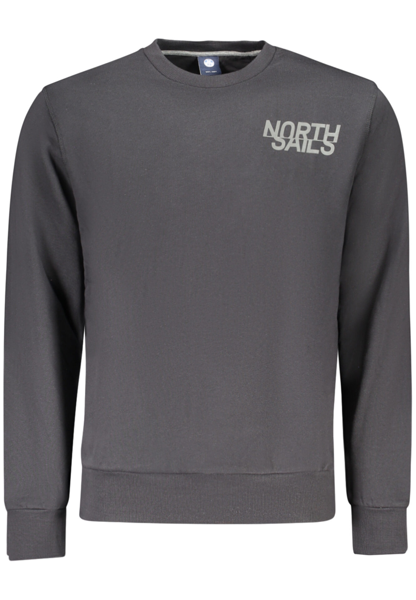 NORTH SAILS MEN'S BLACK ZIP-UP SWEATSHIRT