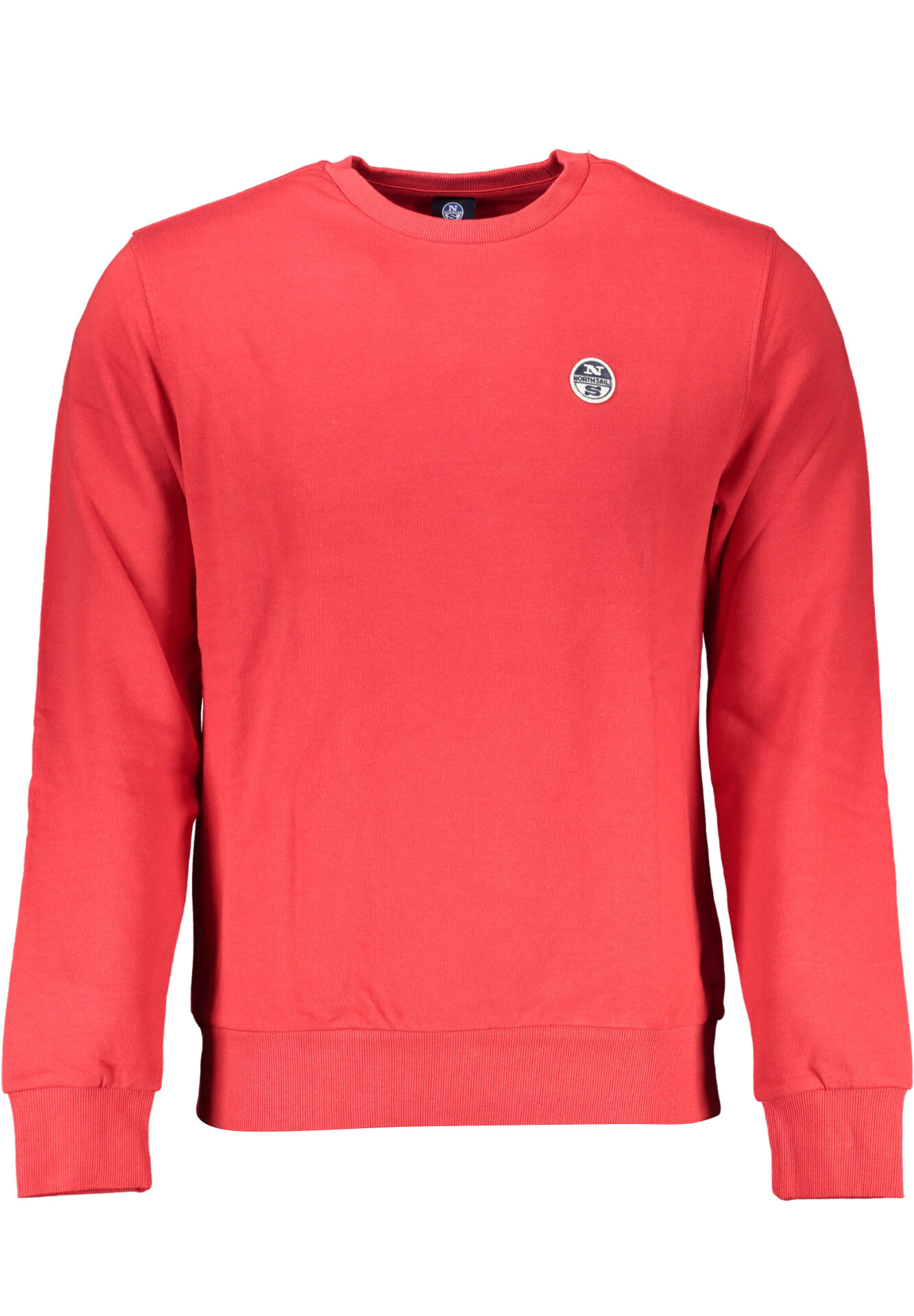 NORTH SAILS MEN'S RED ZIP-OUT SWEATSHIRT