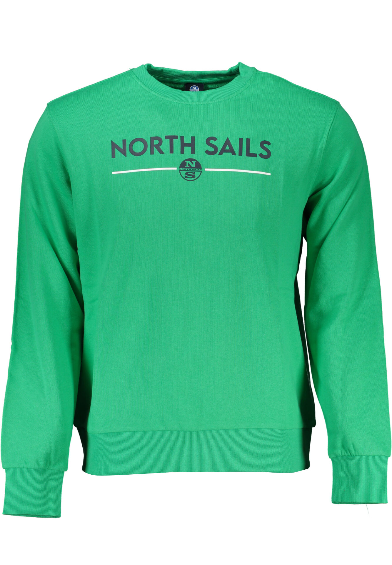 NORTH SAILS GREEN MEN'S ZIPLESS SWEATSHIRT