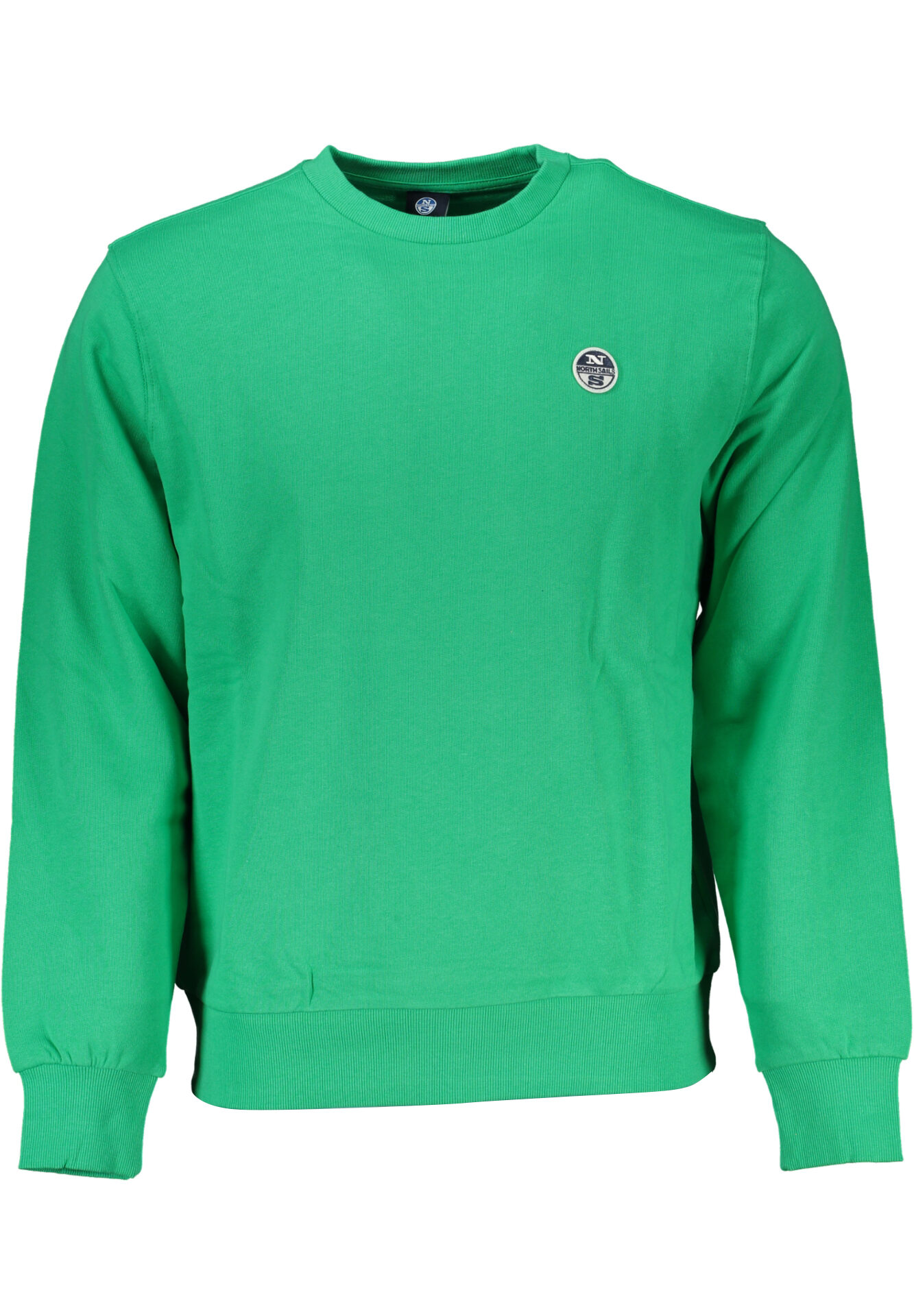 NORTH SAILS GREEN MEN'S ZIPLESS SWEATSHIRT