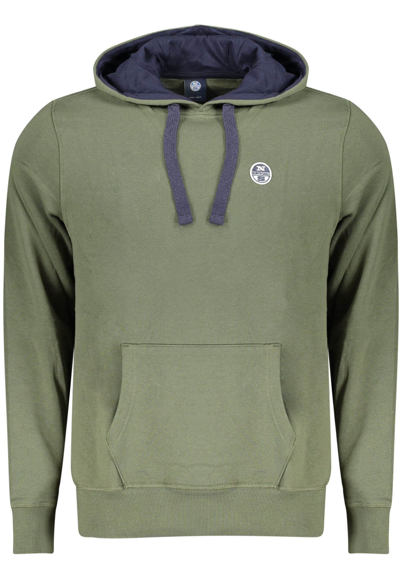 NORTH SAILS MEN'S ZIP-UP SWEATSHIRT, GREEN