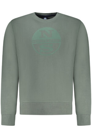 NORTH SAILS MEN'S ZIP-UP SWEATSHIRT, GREEN
