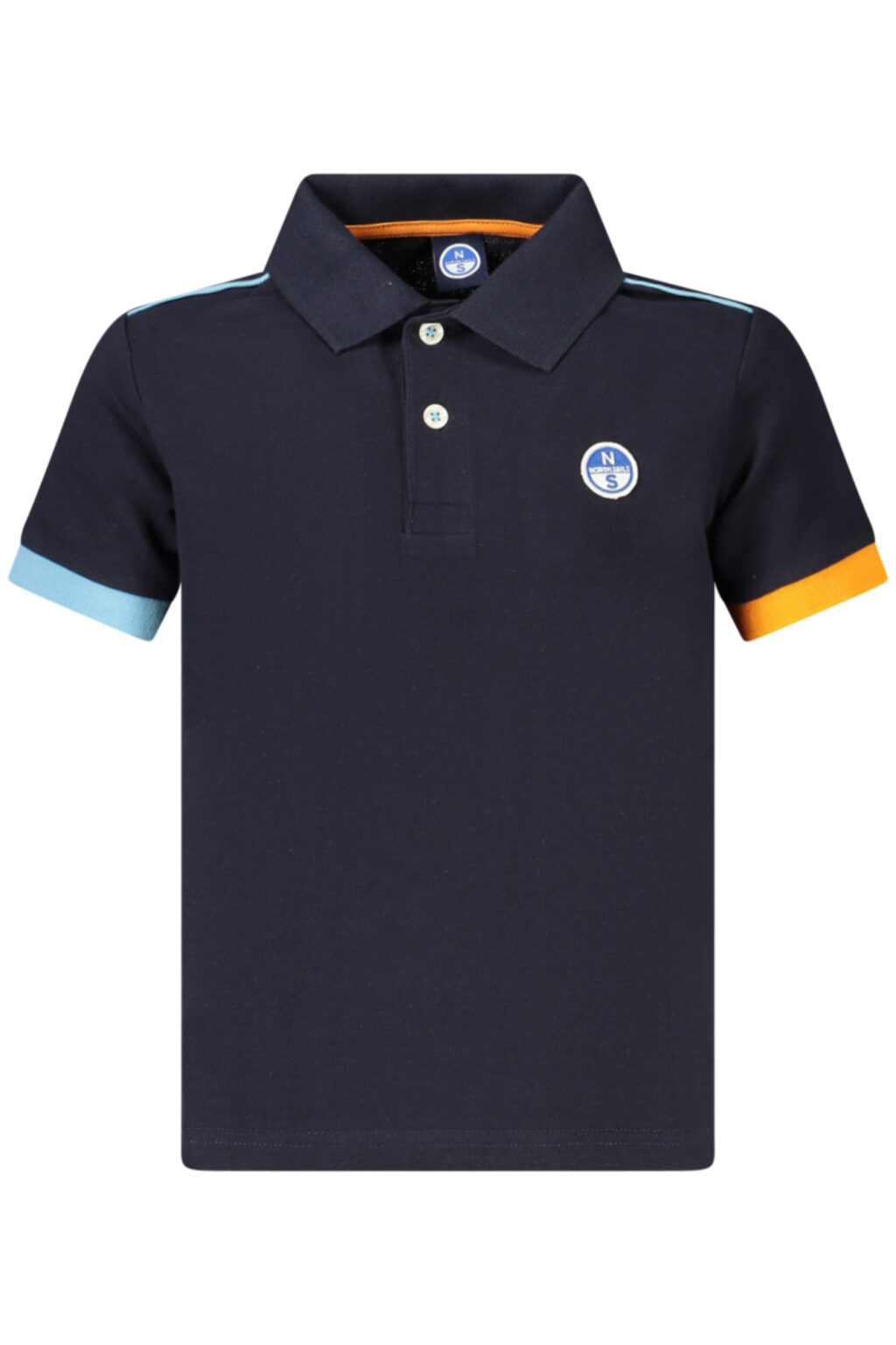 NORTH SAILS Vaikiški Mėlyni Polo marškinėliai