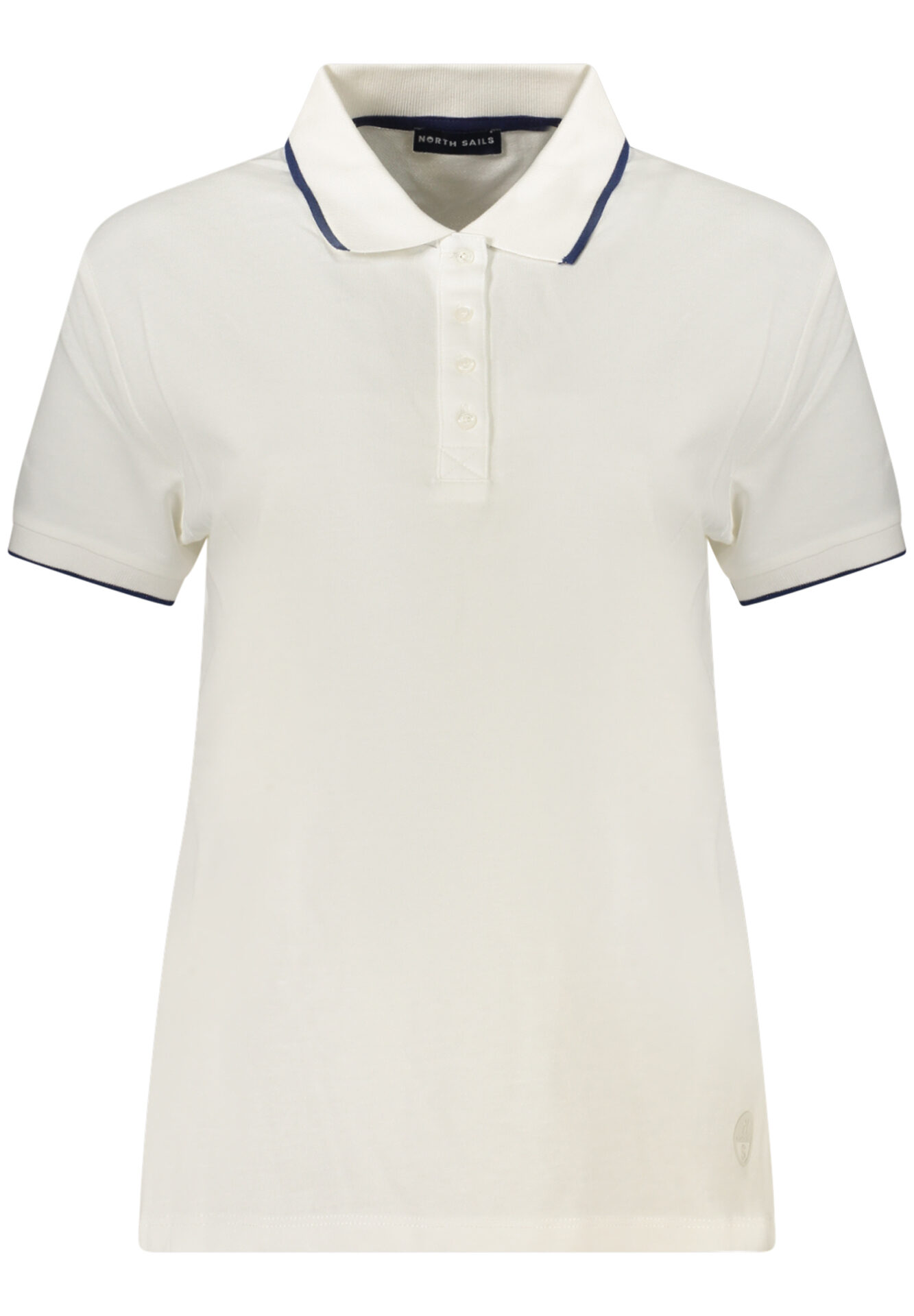 NORTH SAILS WOMEN'S SHORT-SLEEVE POLO SHIRT WHITE