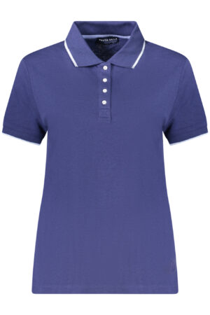 NORTH SAILS WOMEN'S SHORT-SLEEVE POLO SHIRT, BLUE