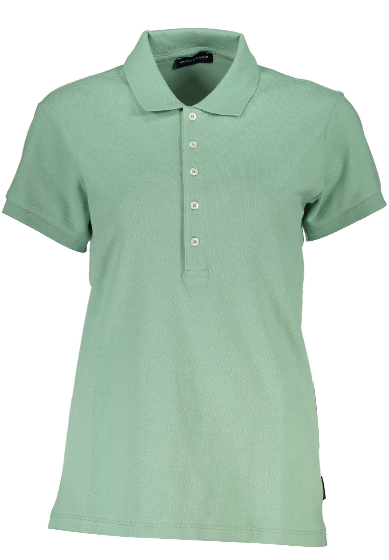NORTH SAILS POLO SHORT SLEEVE WOMAN GREEN