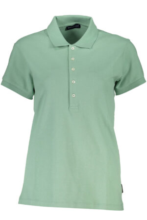 NORTH SAILS POLO SHORT SLEEVE WOMAN GREEN