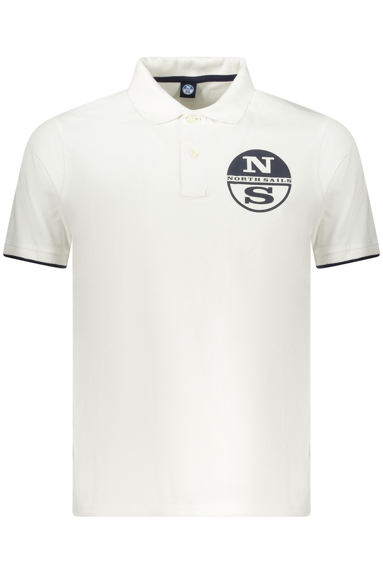 NORTH SAILS balti vyriški polo marškinėliai trumpomis rankovėmis NORTH SAILS balti vyriški polo marškinėliai trumpomis rankovėmis