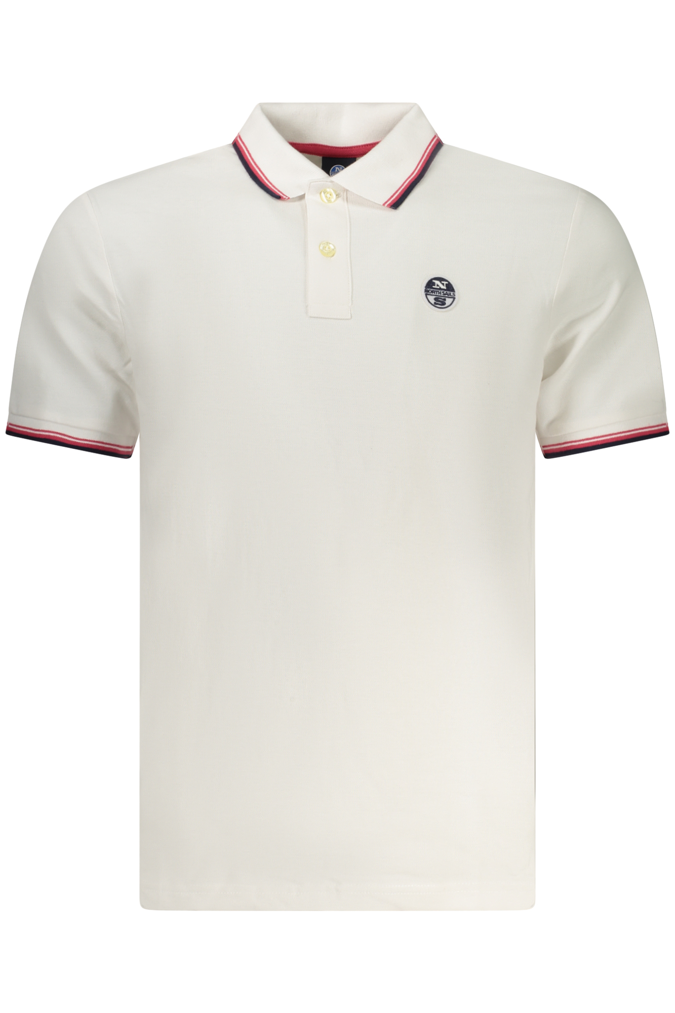 NORTH SAILS MEN'S SHORT-SLEEVE POLO SHIRT WHITE NORTH SAILS MEN'S SHORT-SLEEVE POLO SHIRT WHITE