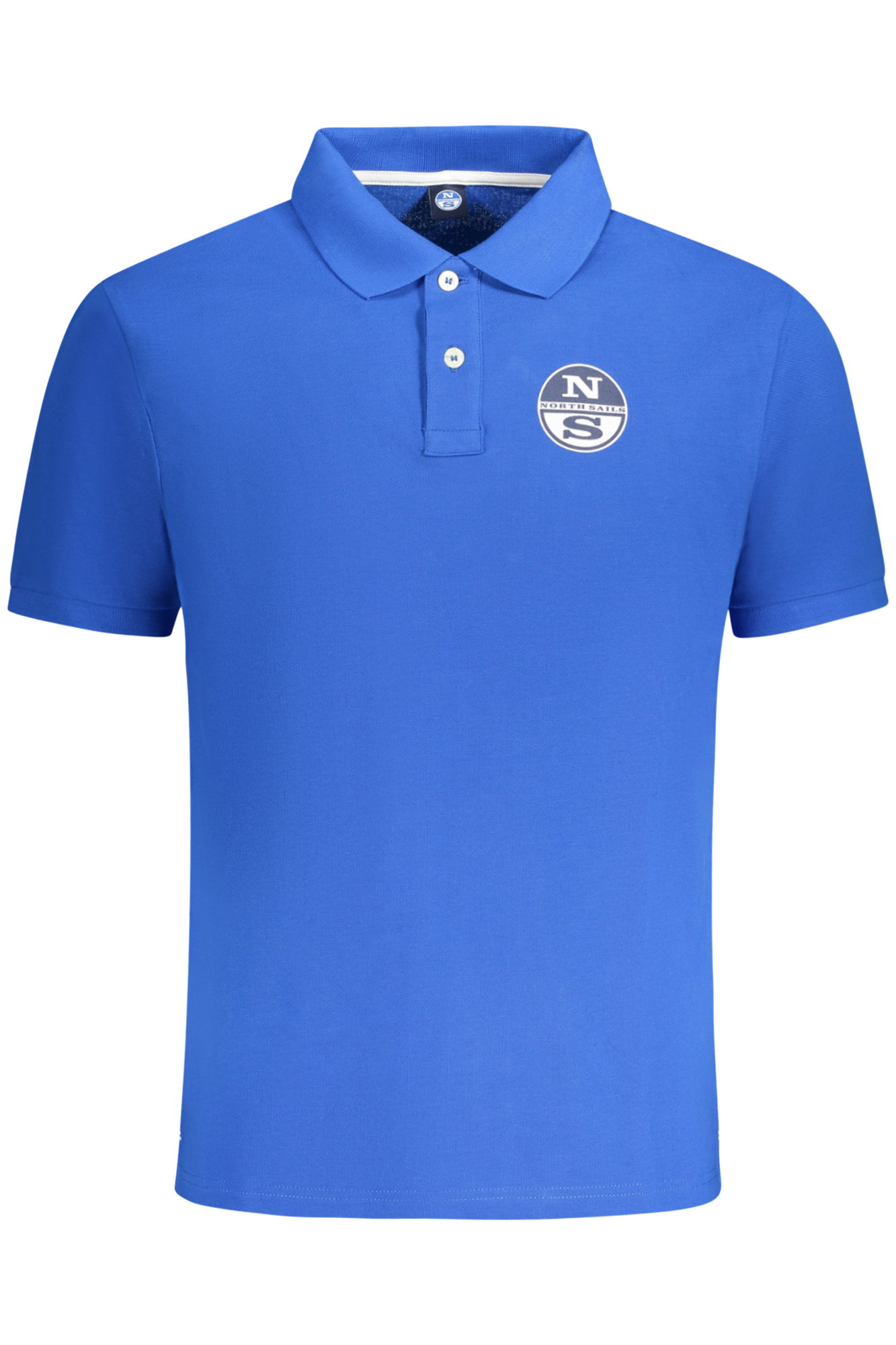 NORTH SAILS mėlyni vyriški polo marškinėliai trumpomis rankovėmis NORTH SAILS mėlyni vyriški polo marškinėliai trumpomis rankovėmis