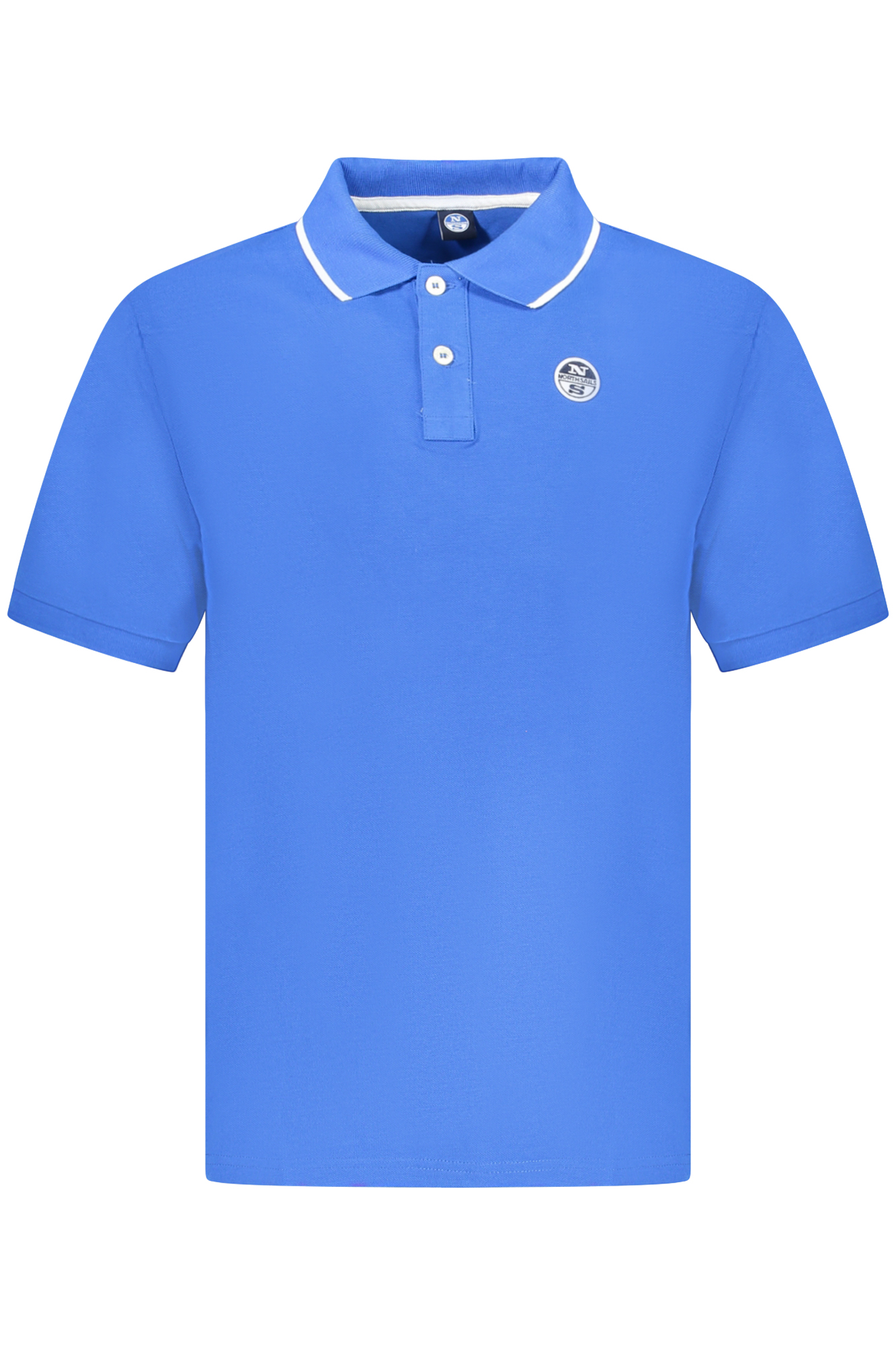 NORTH SAILS mėlyni vyriški polo marškinėliai trumpomis rankovėmis NORTH SAILS mėlyni vyriški polo marškinėliai trumpomis rankovėmis