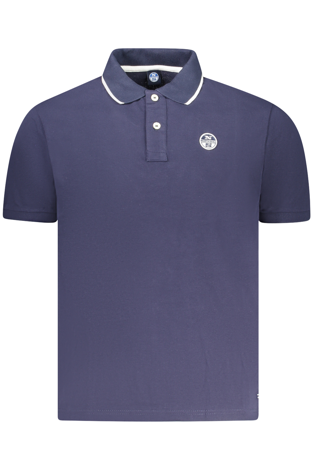 NORTH SAILS mėlyni vyriški polo marškinėliai trumpomis rankovėmis NORTH SAILS mėlyni vyriški polo marškinėliai trumpomis rankovėmis