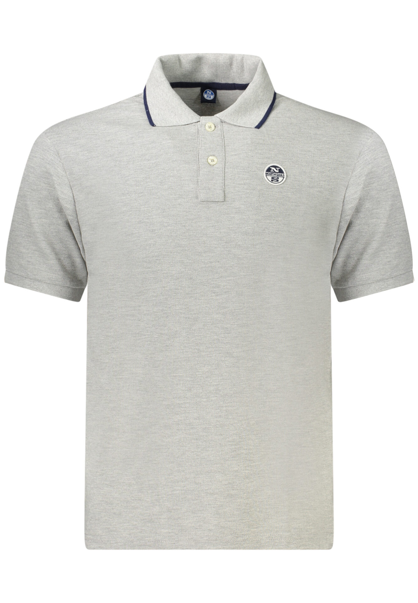NORTH SAILS MEN'S SHORT SLEEVE POLO GREY