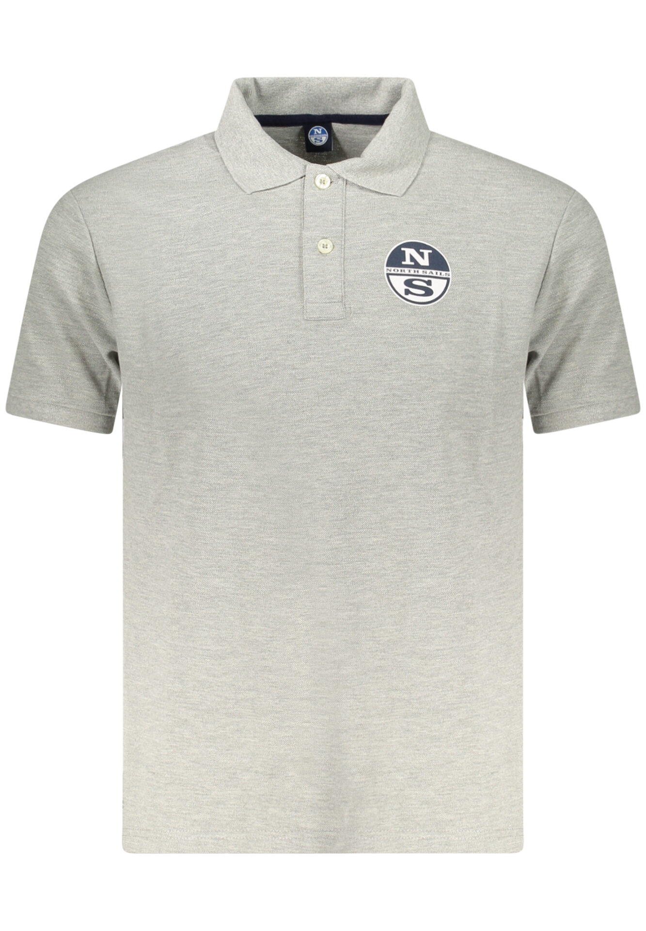NORTH SAILS MEN'S SHORT SLEEVE POLO GREY