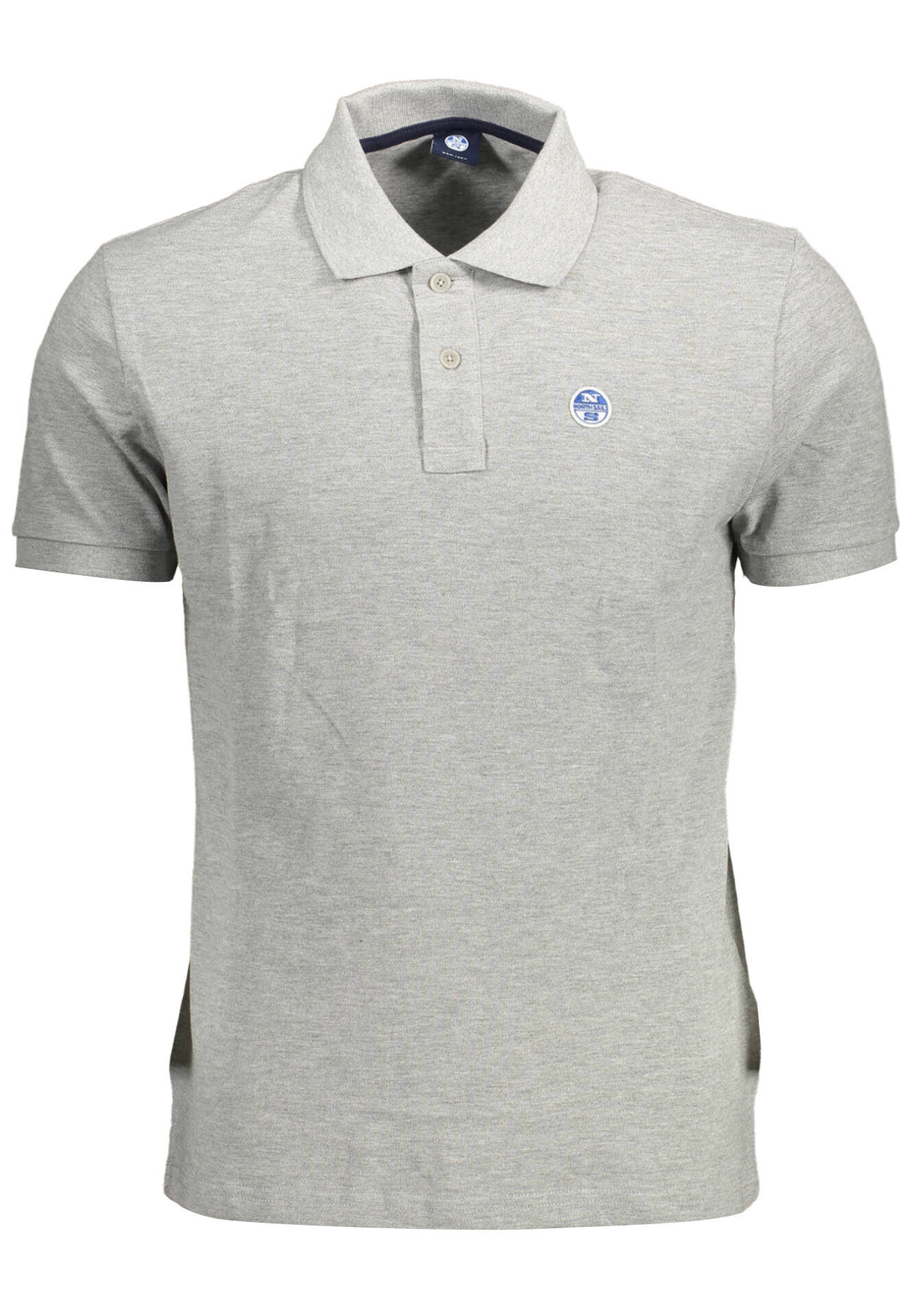 NORTH SAILS MEN'S SHORT SLEEVE POLO GREY