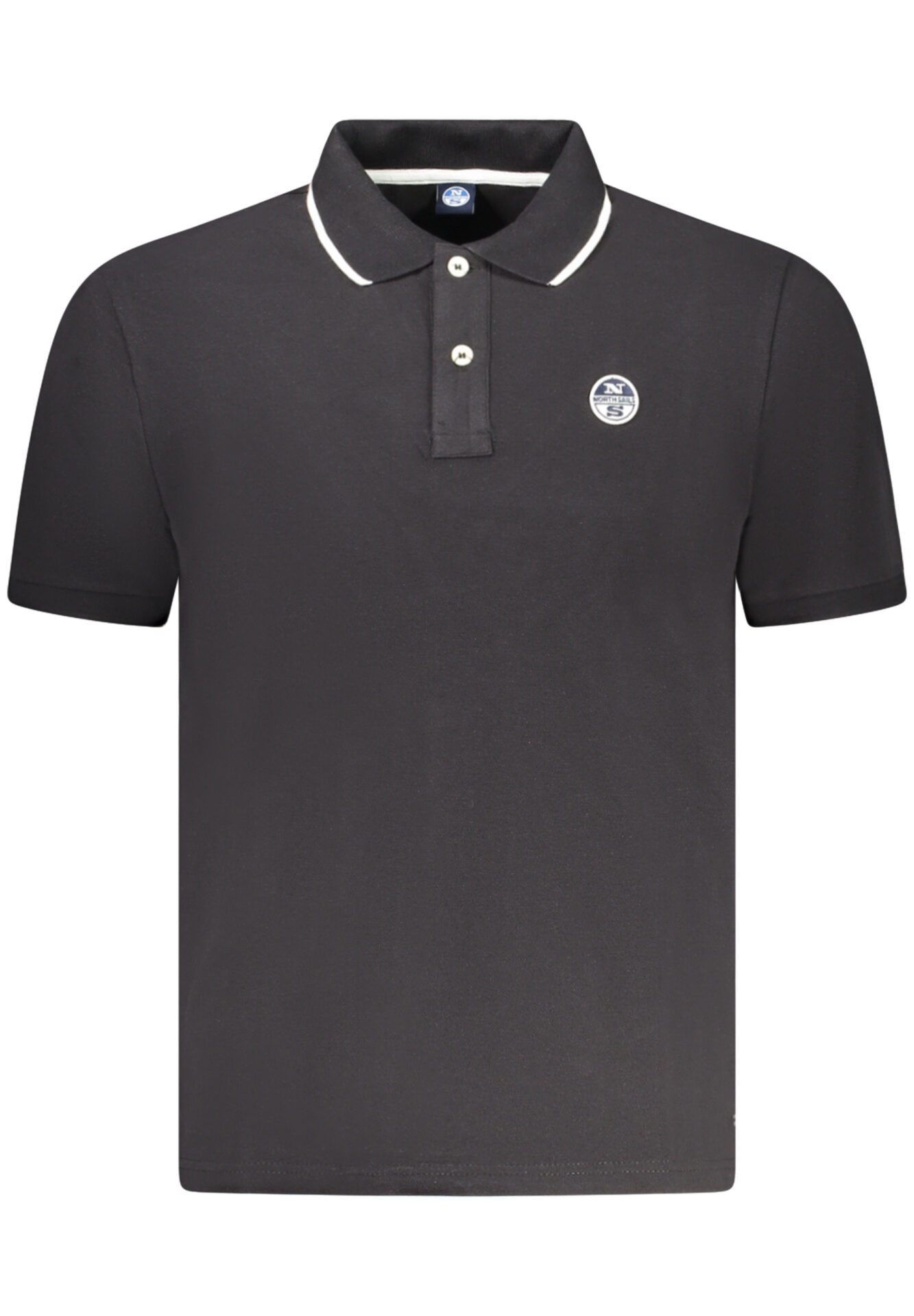 NORTH SAILS MEN'S SHORT SLEEVE POLO BLACK