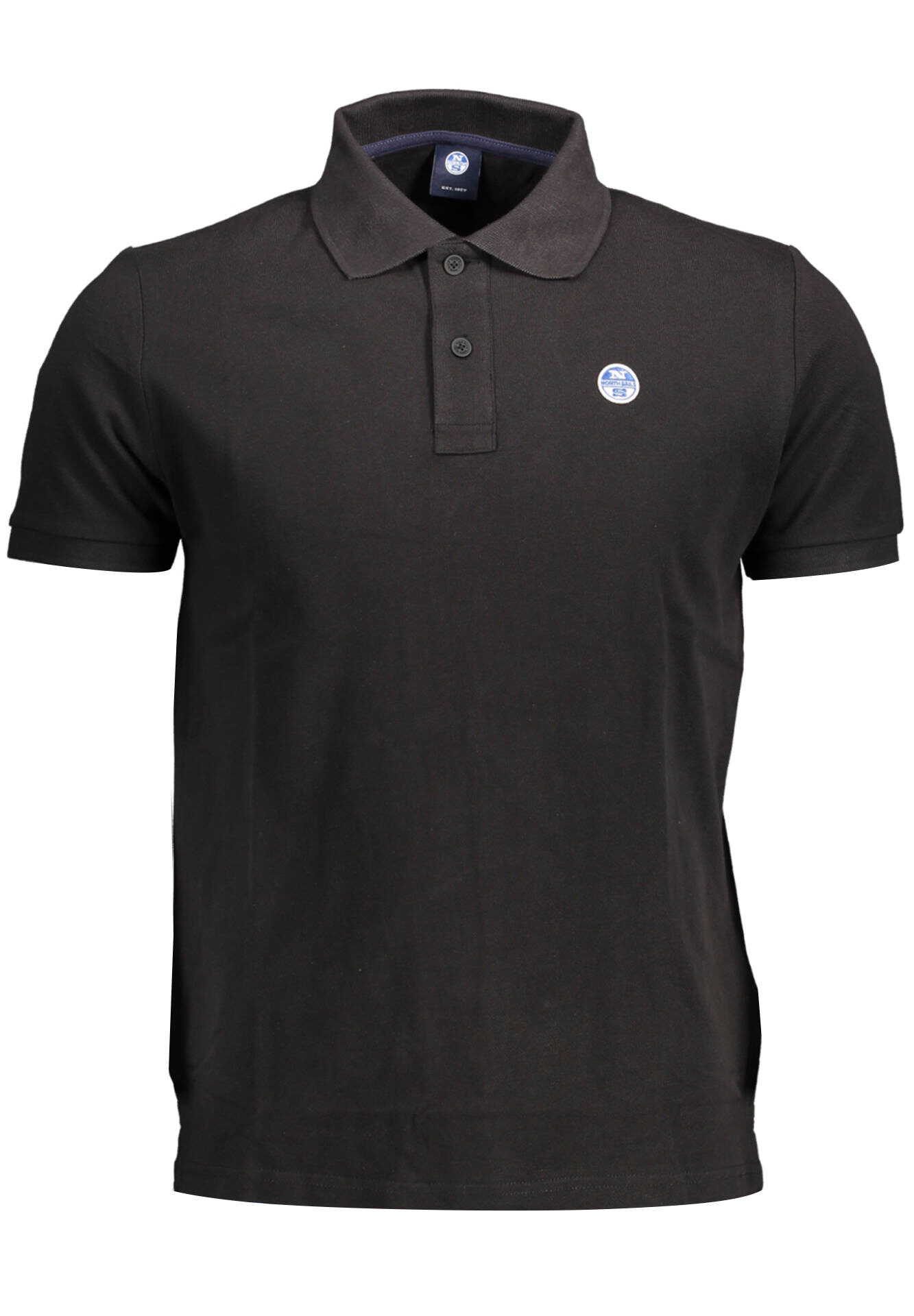 NORTH SAILS MEN'S SHORT SLEEVE POLO BLACK