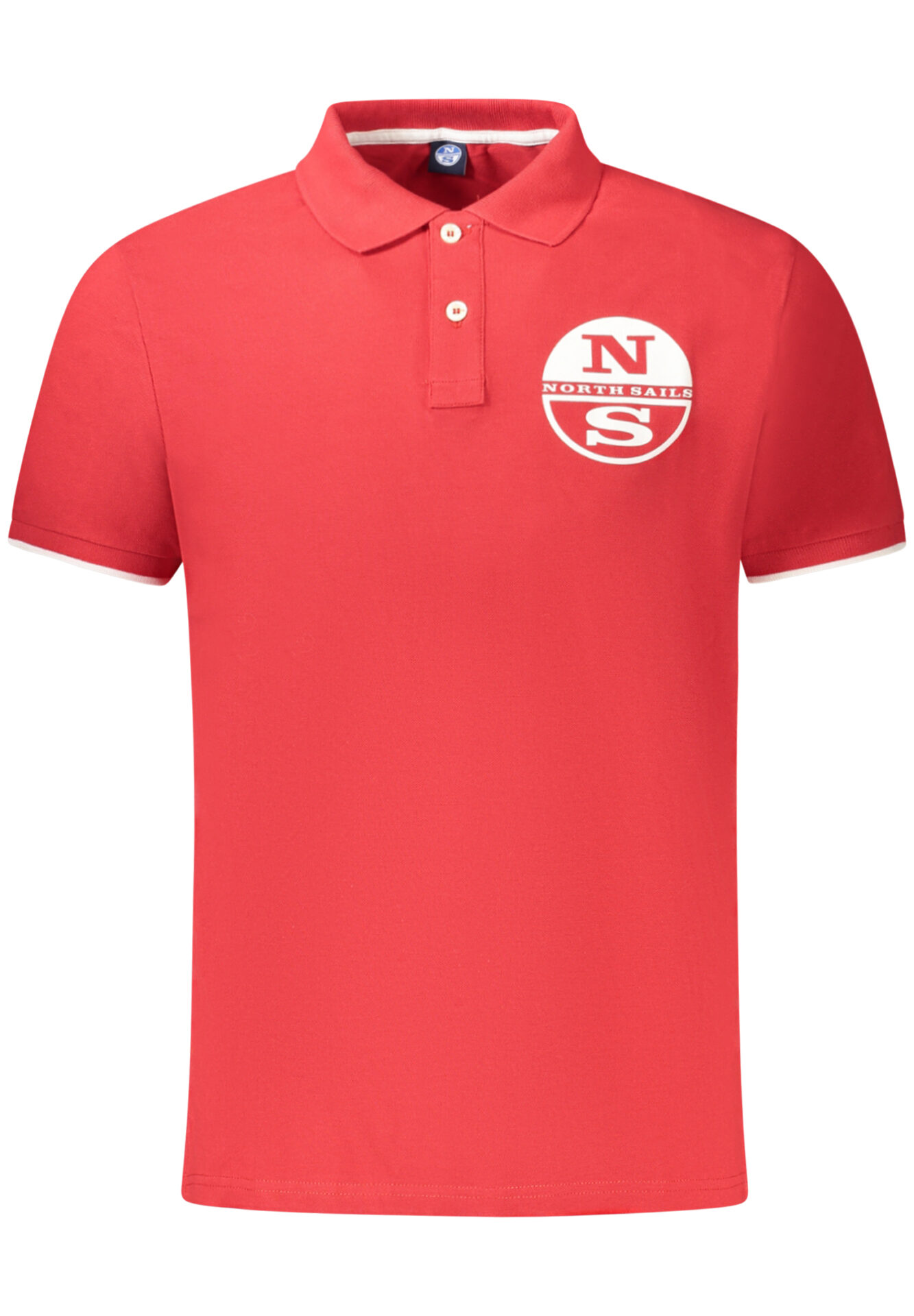 NORTH SAILS MEN'S SHORT SLEEVE POLO SHIRT RED