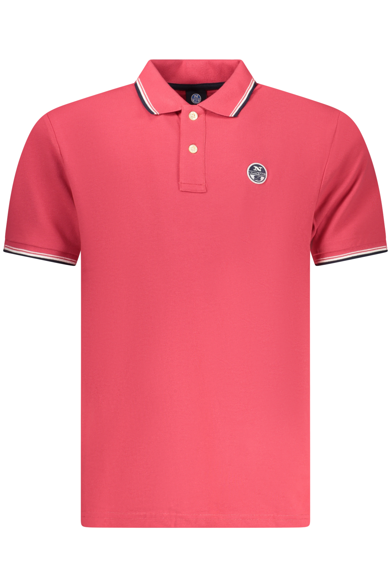 NORTH SAILS MEN'S SHORT-SLEEVED POLO SHIRT, RED NORTH SAILS MEN'S SHORT-SLEEVED POLO SHIRT, RED