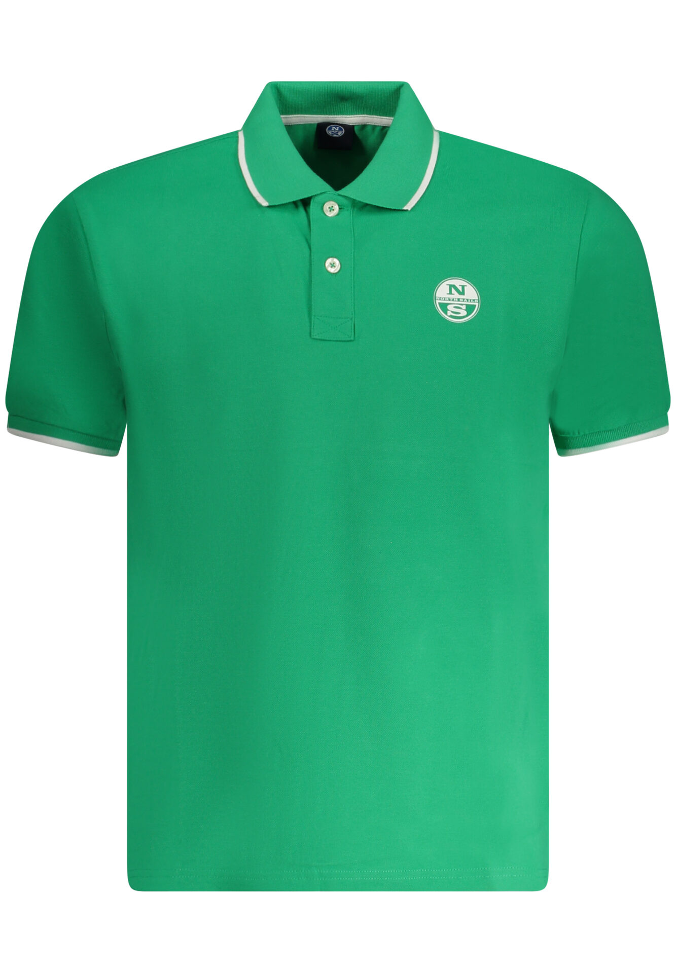 NORTH SAILS MEN'S SHORT-SLEEVED POLO SHIRT, GREEN