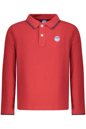 NORTH SAILS Vaikiški Raudoni Polo marškinėliai