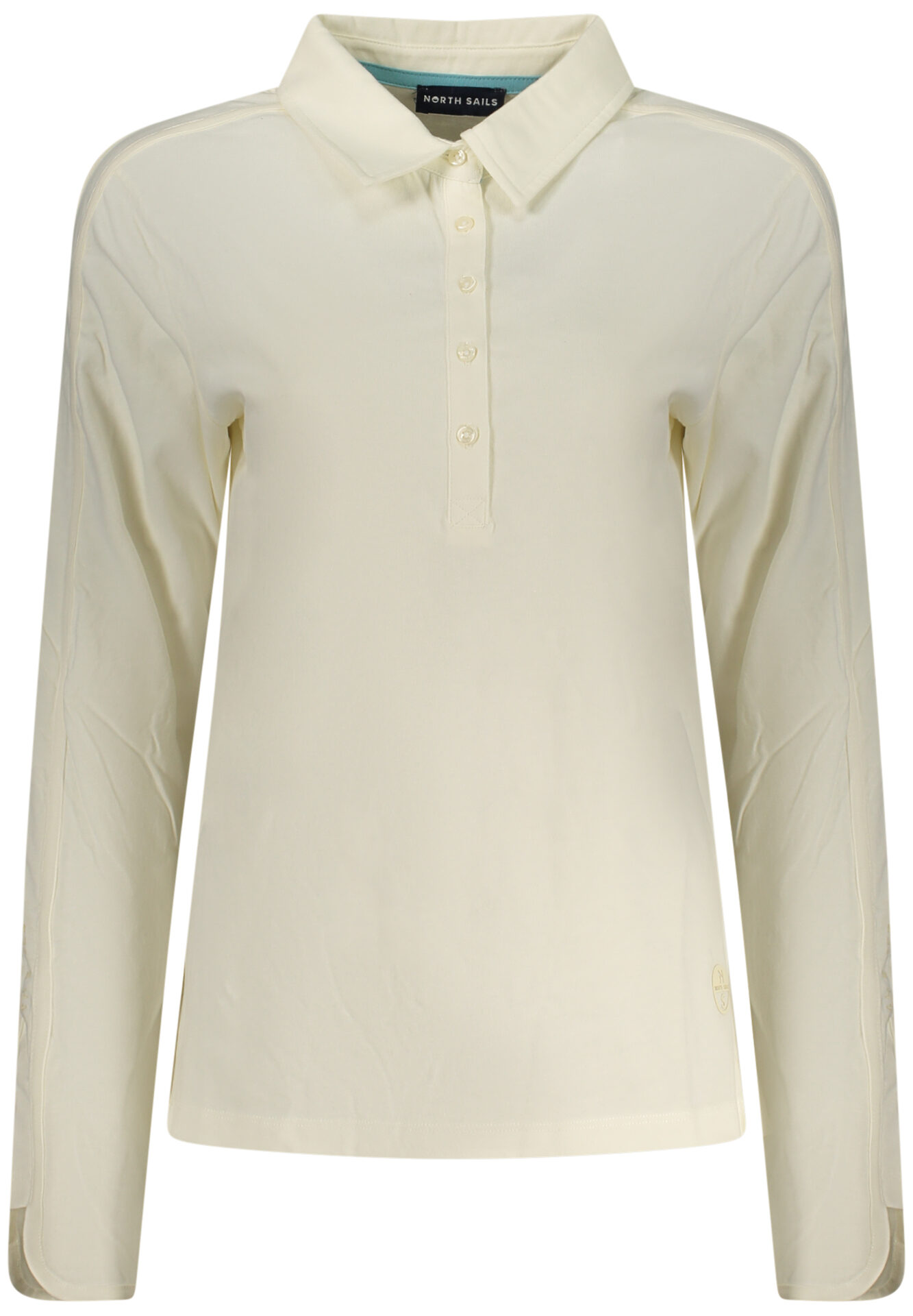 NORTH SAILS WOMEN'S LONG-SLEEVED POLO SHIRT WHITE